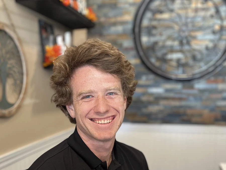 Dr. Sean Reid in the clinic